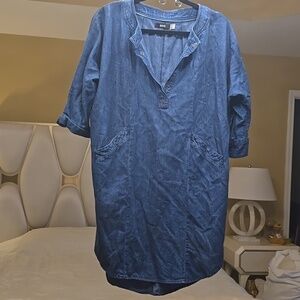 BDG Classic Blue Denim Top Oversized